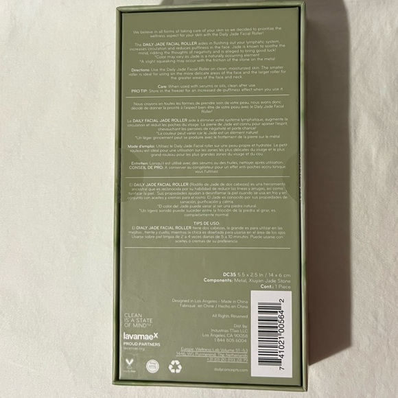 🌟NIB🌟 DAILY CONCEPTS Daily Jade Facial Roller - Picture 4 of 11